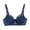 Blue, variant on Mrat Clearance Push up Bras for Women Underwire Lace Bras Comfortable Easy Close Everyday Bras Underwear Push up Bra with Padded
