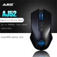 thumbnail image 2 of Rbaofujie Ergonomic Gaming Mouse AJ52 wired gaming mouse has 7 RGB backlight modes for computer notebooks Pc Mouse, 2 of 7