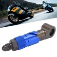 thumbnail image 1 of ESTINK Brake Hose Adapter,Brake Line Quick Release,Brake Line Quick Release Connect Adapter Fitting Curved Universal for Oil Fuel Fluid Hose, 1 of 8