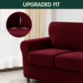 thumbnail image 4 of CHUN YI Sofa Cover with Separate Cushion Slipcover Stretch Checks, 4 of 7