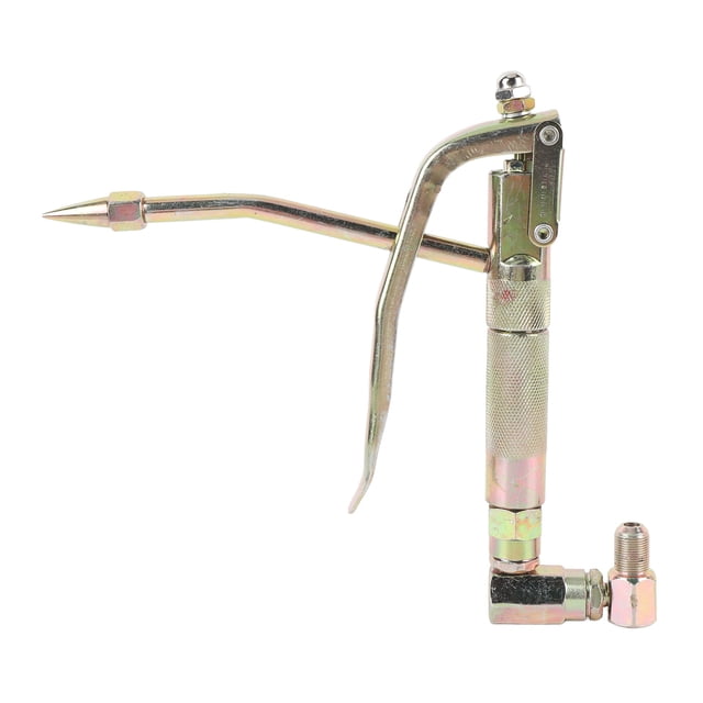 Grease Tool Coupler, Grease Tool Nozzle Kit 4 Claw Joint Flexible Nozzle Oxidation Resistant for Air Compressor Grease Pump
