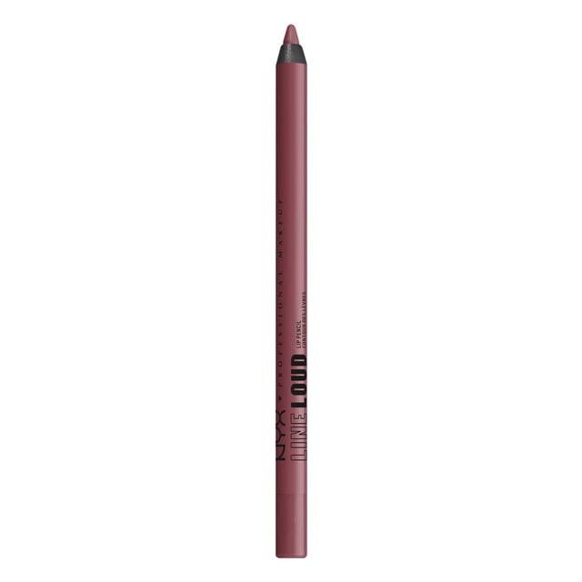 NYX PROFESSIONAL MAKEUP, Line Loud, Waterproof Lip Pencil, Infused with Vitamin E, Vegan Formula