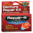 thumbnail image 1 of D.O.C. Repair-It Denture Repair Kit, 3 Repairs, Kit, 1 of 5