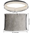 thumbnail image 3 of DEBGFS Wick Filters HWF65 Compatible with Holmes  Bionaire Humidifier HM1888  HM1889  HM2059  HM3000  HM3800  HM3850  HM4000 Filter C Replace HWF65CS,4pack, 3 of 14