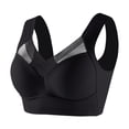 thumbnail image 5 of Timegard 4pc Bras for Women Wireless Comfy Breathable Full Coverage High Support Back Smoothing Everyday Bra, 5 of 5