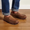 thumbnail image 1 of OLUKAI Chaussure à Enfiler Moloa pour Homme (8.5 D(M) US, Ray/Toffee), 1 of 7