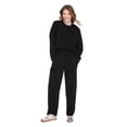 thumbnail image 2 of George Women's Scubaknit Barrel Leg Sweatpant, 2 of 6