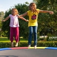 thumbnail image 4 of Gymax 14FT Trampoline Replacement Safety Pad Universal Trampoline Cover Multi-color, 4 of 10
