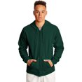 thumbnail image 1 of Hanes Mens ComfortBlend EcoSmart Full Zip Hoodie, XL, Deep Forest, 1 of 6