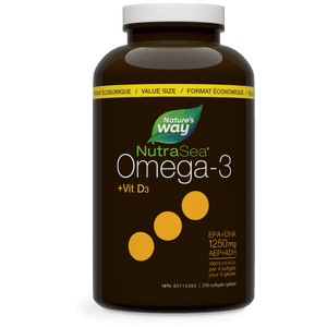 Nature's Way NutraSea+D 240 Softgels