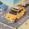 thumbnail image 1 of EGNMCR Modèle de Voiture Style Classique Taxi Voiture Jouet pour Enfants de 0 à 12 Ans avec Caractéristiques Éducatives Incluant des Chansons, des Règles de Circulation et des Sons de Voiture avec Jeu Interactif Taxi pour Enfants, 1 of 6