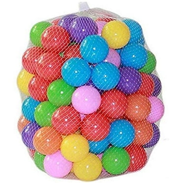 Dosaele 20/50/100 Pcs Balles de Fosse pour Enfants 5,7 cm Balles Océaniques pour Bébé pour Jouer à la Piscine Plaisir Balles Océaniques Colorées en Plastique Souple
