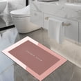 thumbnail image 1 of Dvkptbk Bath Mat Bathroom Rugs Non Slip Absorbent Stain Resistant Quick Dry Washable Bathroom Rug Bath Mats for Bathroom Floor Tub Sink Shower Mat Easy Care Pink 16"x24", 1 of 9