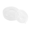 thumbnail image 4 of 2PCS Plastic Microwave Plate Cover Clear Steam Vent Splatter Lid Food Dish New, 4 of 8