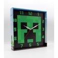 thumbnail image 2 of Minecraft Creeper Character Face Wall Clock, 2 of 3