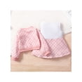 thumbnail image 4 of xiaxaixu Baby Floral Buttons Coat Sleeveless Round Neck High Waist A-Line Midi, 4 of 9
