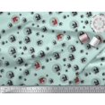 thumbnail image 2 of Soimoi Green Poly Georgette Fabric Fish Ocean Print Fabric by Yard 52 Inch Wide, 2 of 2