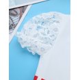 thumbnail image 4 of Mufeng Robe Tutu Tournoyante de Ballet pour Filles Juniors, Manches Bouffantes Courtes en Dentelle, Récital de Danse, Fête, Cosplay, Tutu Rouge 6, 4 of 8