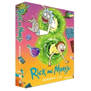 Rick and Morty The Seasons 1-8 (DVD) - English Only