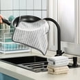 thumbnail image 5 of JilgTeok 1 Packs Reusable Cleaning Dishcloth Charcoal Dish Towel Kitchen Dish Cloth Non-Scratch Thickened Absorbent Cleaning and Hand Wiping Cloth for Wet and Dry, 5 of 5