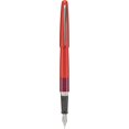 thumbnail image 1 of PILOT MR Retro Pop Collection Fountain Pen in Gift Box, Red Barrel with Wave Accent, Fine Point Stainless Steel Nib, Refillable Black Ink (91432), 1 of 10