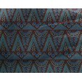 thumbnail image 4 of oneOone Georgette Viscose Fabric Geometric & Floral Block Printed Craft Fabric BTY 42 Inch Wide, 4 of 4