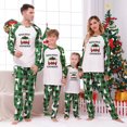 thumbnail image 5 of Tenues de Famille Assorties Noël Femmes Blouse Imprimée Col Rond Hauts+pantalons Ensemble de Pyjamas Assortis pour la Famille Pyjamas Grande Taille en Liquidation, 5 of 5