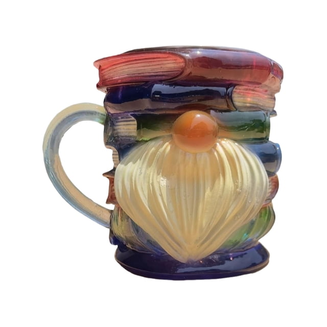 Painted Dwarf Bookpile Cup