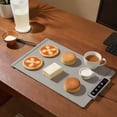 thumbnail image 3 of BotaniNest Tapis Chauffant pour Aliments / Compatible Lave-Vaisselle Chauffe-Aliments Complet avec 6 Modes Réglables et Minuterie Enroulable et Coussin Chauffant Alimentaire en Silicone Portable avec Verrouillage pour Enfant, 3 of 6