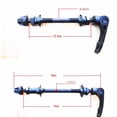 thumbnail image 2 of Bike Bicycle Axle Front Rear Quick Release Skewers with 25Mm（1/4） Hub Bearings, 2 of 6
