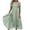 Green, variant on Pisexur Women's Embroidered Wedding Dress Fall Bridesmaid Dresses for Wedding V Neck Ruffle Party Cocktail Dresses Chiffon Flowy Wrap Dress