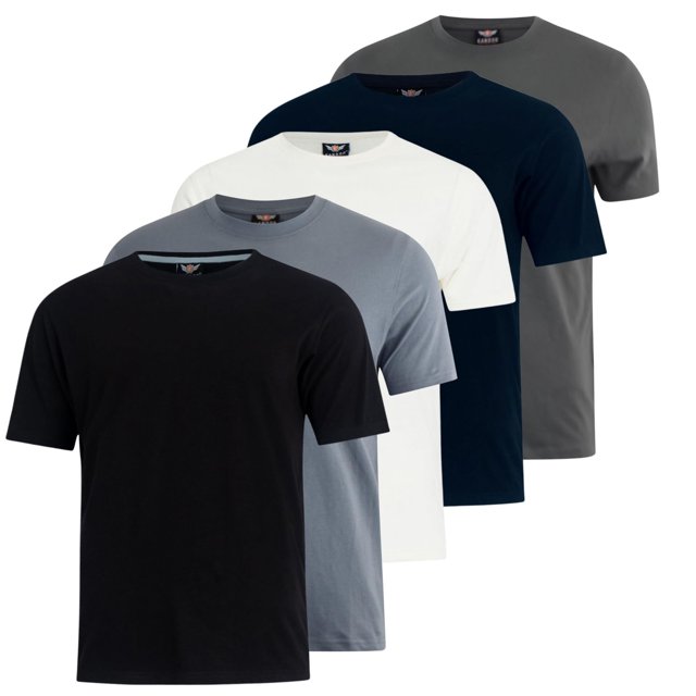 Kandor T-Shirt Dovar pour Hommes (Lot de 5)