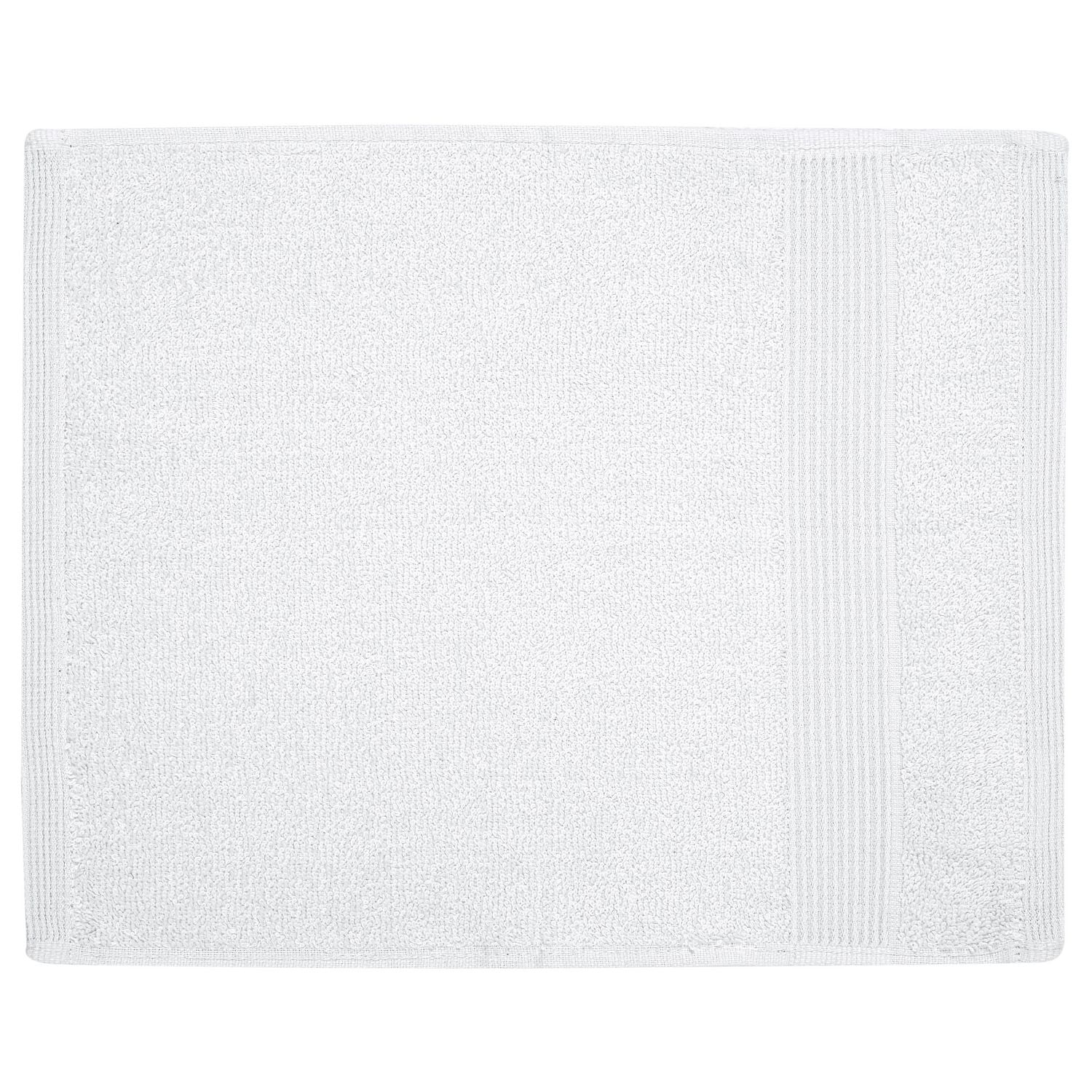 Fabstyles Premium Face Towels Set of 12, Soft and Absorbent Washcloth for Daily Use, 14 in x 14 in, Luxury Fingertip Towels Made Cotton