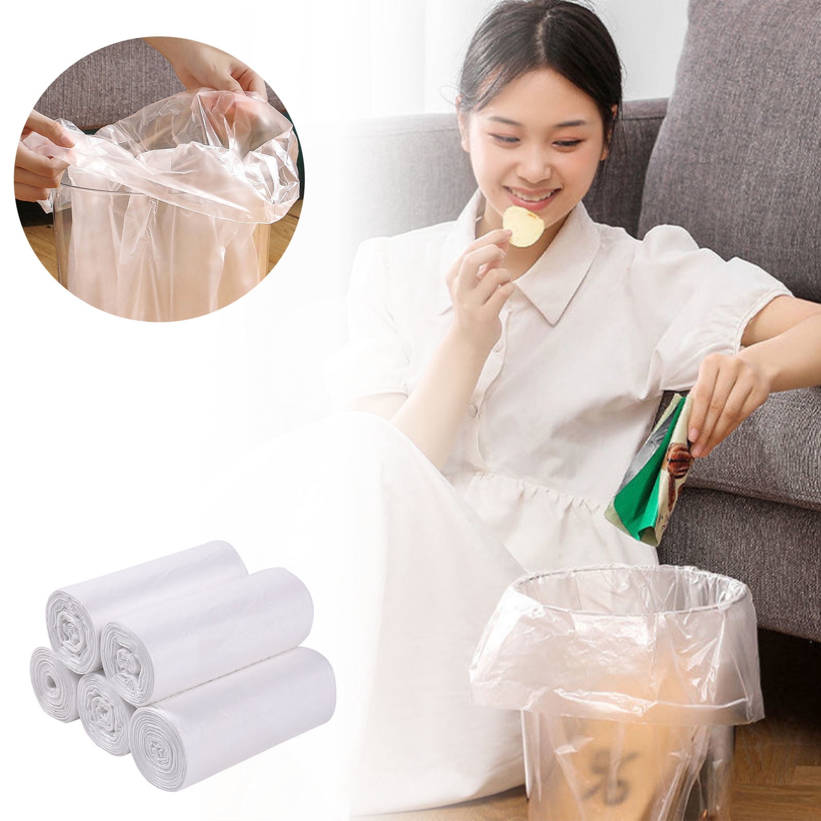 Rubbish Bags Strong Leakage Small Garbage Bags Unscented Thick For Bathroom Kitchen Small Can Clear Product Classification Rubbish Bags Product Title Bag Strong Leakage Small Garbage Bags Unscented