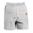 thumbnail image 4 of Dvkptbk Shorts Men's Cotton Elastic Drawstring Color Sports Pocket Shorts on Clearance, 4 of 7