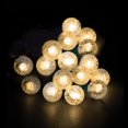 thumbnail image 2 of 180 LED BOULE ACRYLIQUE CRISTAL 18MM, IN/OUT, 10 FONCTIONS AVEC MINUTERIE ET ​​ADAPTATEUR, BLANC CHAUD, CONNECTABLE, 2 of 4