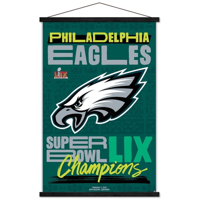 Logo de l'équipe NFL Philadelphia Eagles - Super Bowl LIX