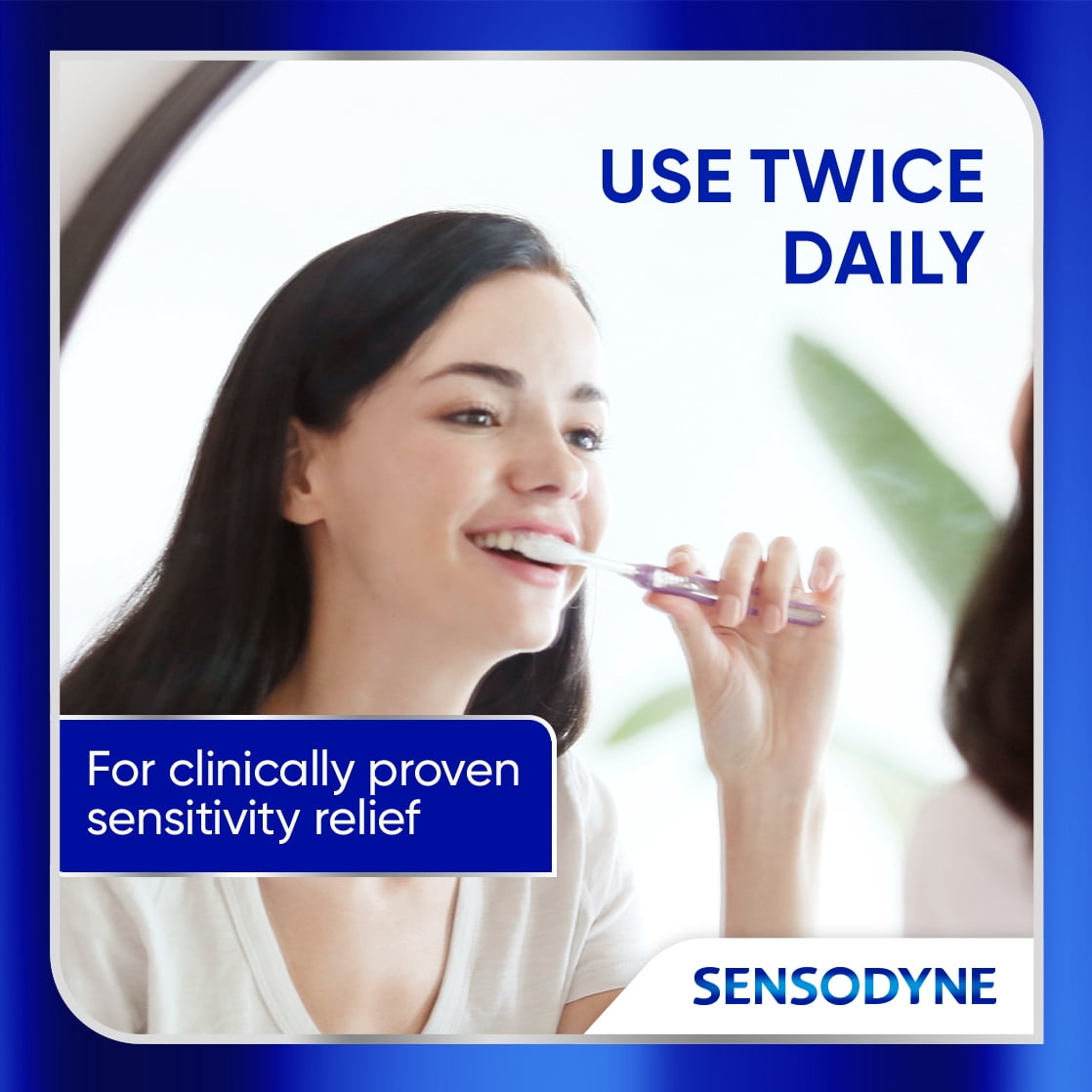 Dentifrice Sensodyne Clinical Repair Menthe fraîche pour les dents sensibles (Nettoyage en profondeur), 75 mL