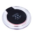 thumbnail image 3 of Wireless Charger for iOS/Android Phones Portable Wireless Charging Pad Flexible Power Supply Triple Protection, Black&Red, 3 of 8