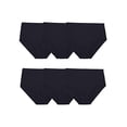 thumbnail image 2 of WOMENS COTTON BRIEF UNDERWEAR, 6 PACK, 7, ASSORTED, 2 of 15