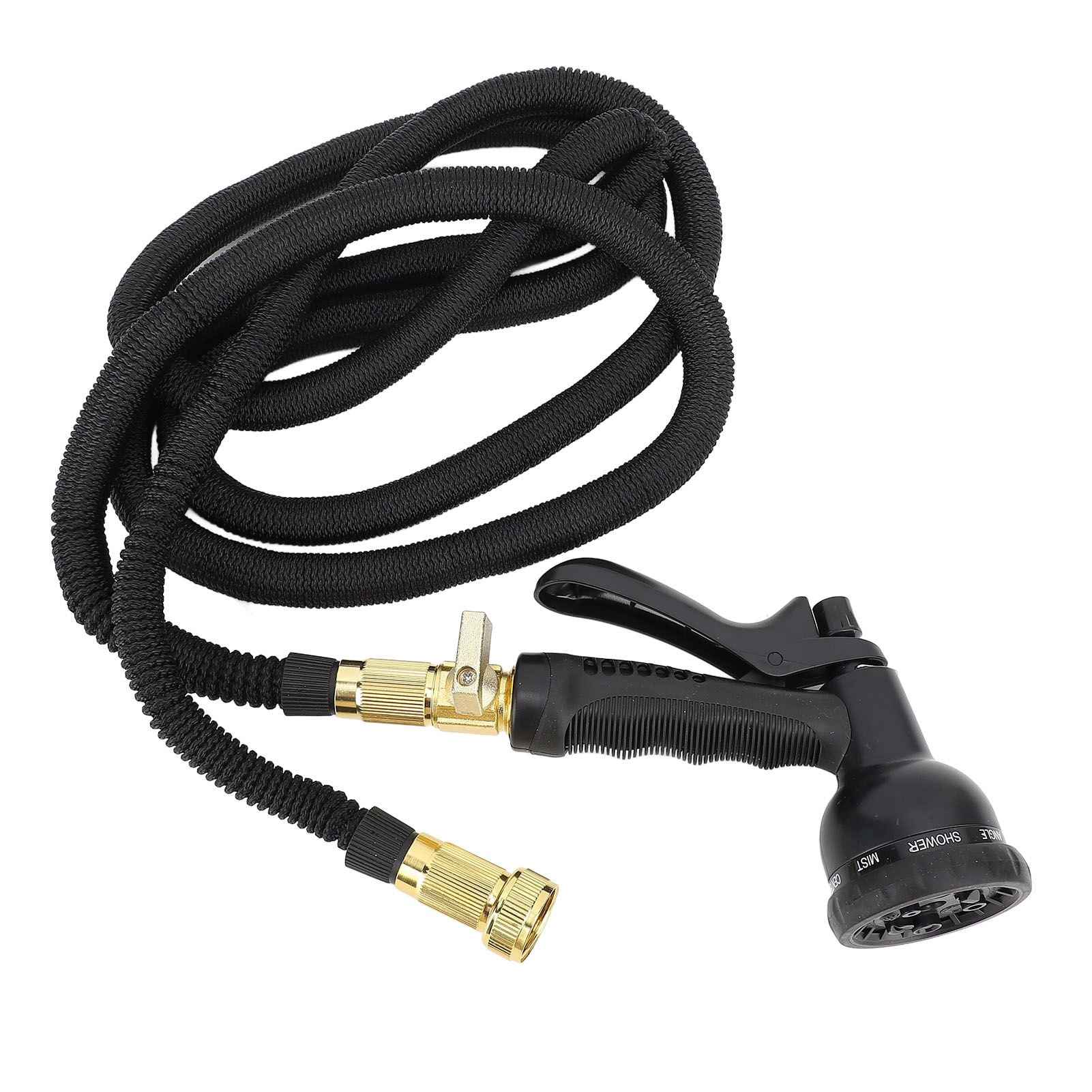 7.5M 24.6Ft Expandable Watering Hose, Leakproof Flexible Garden Hose Kit with High Pressure Spray Nozzle, for Car Washing, Plant Irrigation, Garden Watering, Lawn, Yard