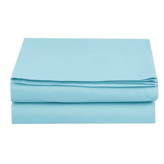 King Fitted Sheet, Microfiber 16" Deep Pocket Fitted Sheets, Aqua