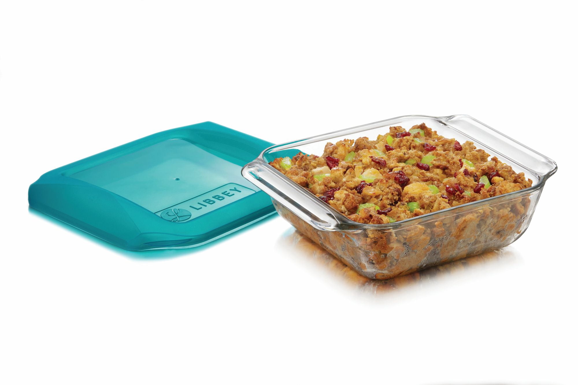 Plat de cuisson en verre Baker’s Premium avec couvercle, 8,2 po