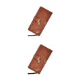 thumbnail image 3 of Decodeary Convenient And Stylish Women Wallet Practical PU Leather Wallet With Unique coffee 2Set, 3 of 6