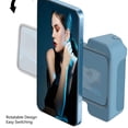 thumbnail image 4 of Magnetic Camera Handle  Bracket Phone Camera Grip with  Remote Control Magnetic Phone Holder for  with Wireless Remote and 1/4" Cold Shoe, 4 of 7