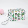 thumbnail image 4 of Cartoon Transparent Cosmetic Bag Hand-held Cosmetic Bag Bag Hand-held Cosmetic Bag Flamingo Transparent Wash Bag Ladies Transparent Pouch, 4 of 5