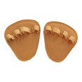 thumbnail image 1 of koolsoo Lifting Grip Pads Palm Guards Lifting Pads Workout Gloves Palm Protectors for Gym Weightlifting Sports Power Lifting Exercise Brown microfiber, 1 of 1