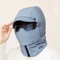 thumbnail image 4 of Windproof Full Thermal Ski Hat with Eyewear for Winter Sports and Outdoor Activities, 4 of 4