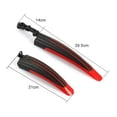 thumbnail image 4 of Labymos Adjustable Road Mountain Bike Bicycle Cycling Tire Front/Rear Mud Guards Mudguard Fenders Set, 4 of 7