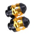 thumbnail image 4 of jinwen CNC Motorcycle Front Fork Cutter Frame Slider Crash Guard Protector Golden Slide, 4 of 9